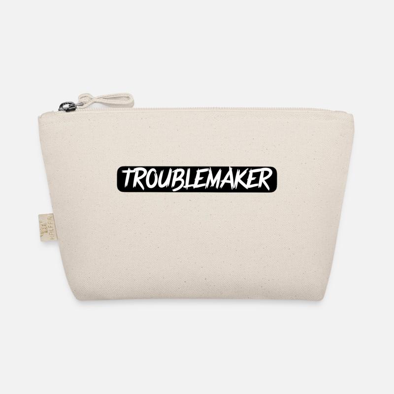 Troublemaker - Bio-Täschchen - Natur