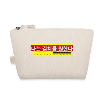 Koreanisch - Bio-Täschchen - Natur - Vorne