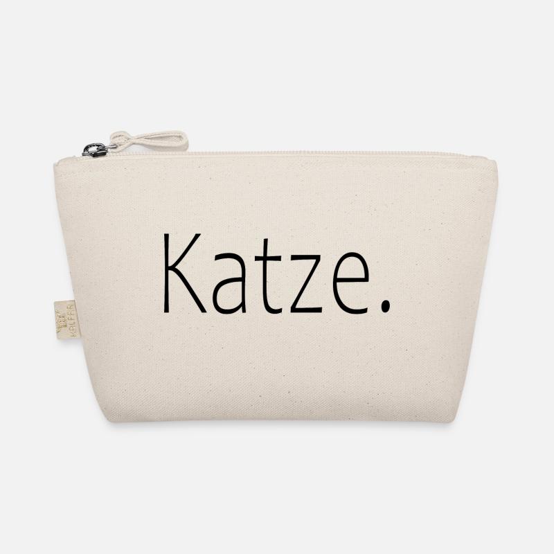 Katze - Bio-Täschchen - Natur