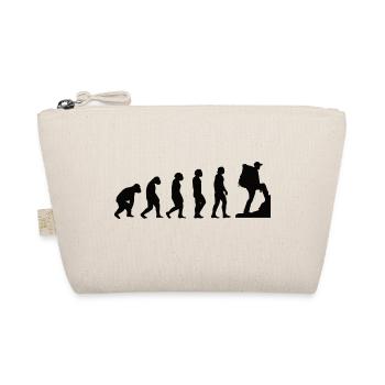 Hiking Mountain Climbing Mountains Mountaineering Bouldering - Organic Pouch - nature - Front