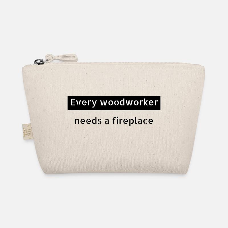 birthday present idea woodcutter forest work Organic Pouch