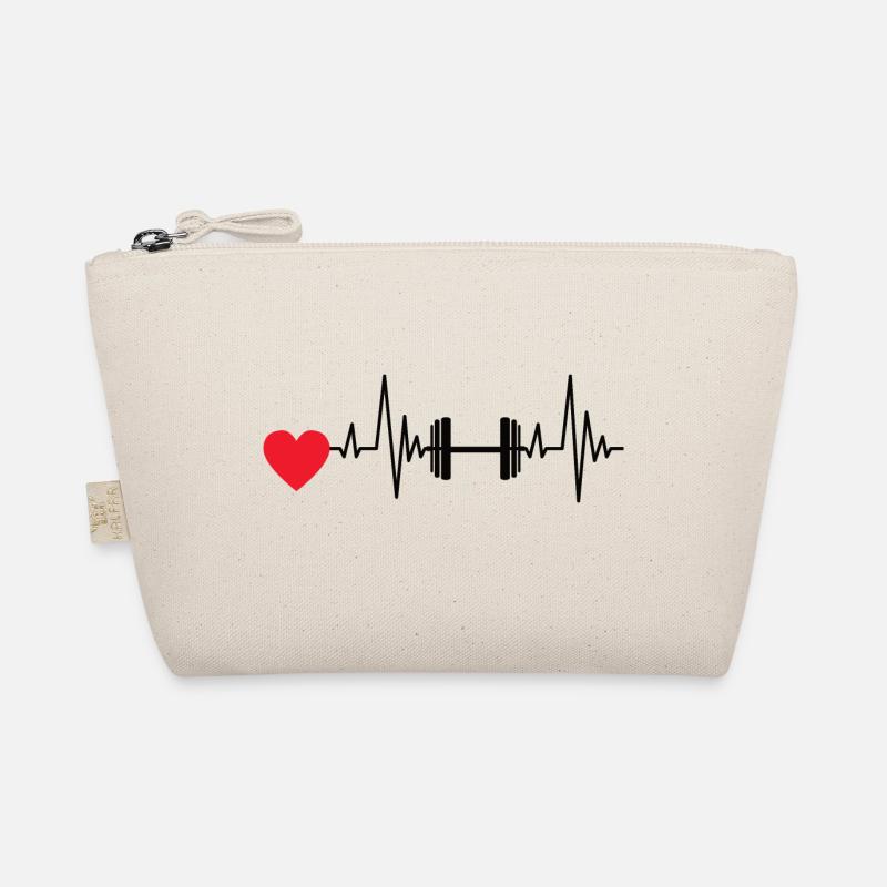 Fitness Athlete Muscle Bodybuilder Strength Training Organic Pouch