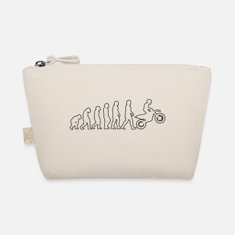 Motorcycle Moped Motorcross Gift Motorcyclist Organic Pouch