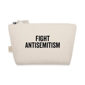 Fight Antisemitism - Organic Pouch - nature - Front