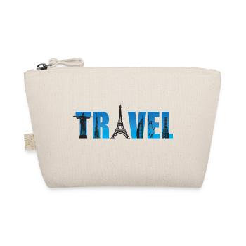 voyage, voyage, Tour Eiffel, - Trousse biologique - nature - Devant