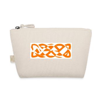 1200px Celtic knot basic linear badorange - Organic Pouch - nature - Front