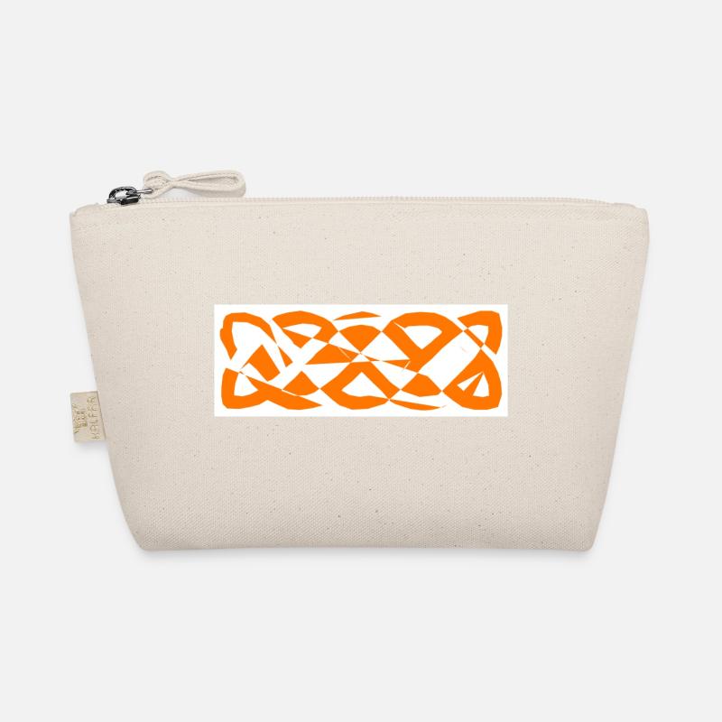 1200px Celtic knot basic linear badorange Organic Pouch