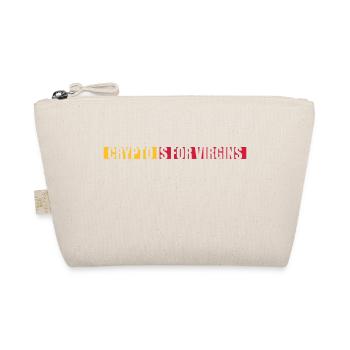 crypto is for virgins - Organic Pouch - nature - Front