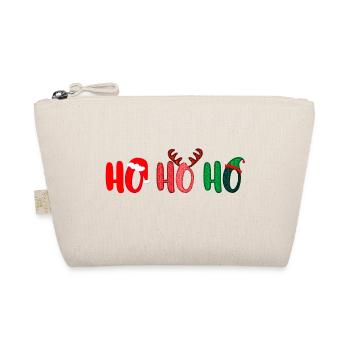Frohe Weihnachten Weihnachten Weihnachten Urlaub Winter Santa Nordic - Bio-Täschchen - Natur - Vorne