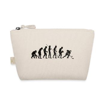 Eishockeyteam Eishockey Wintersport Geschenk - Bio-Täschchen - Natur - Vorne