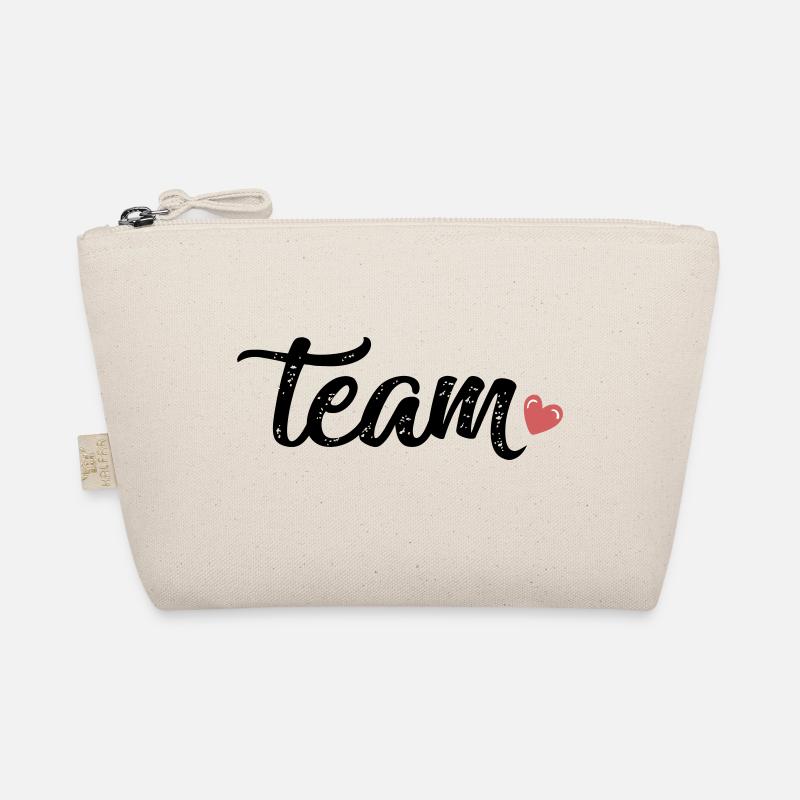 team herz - Bio-Täschchen - Natur