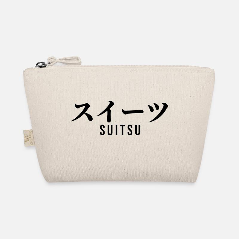 Japanisch - Bio-Täschchen - Natur