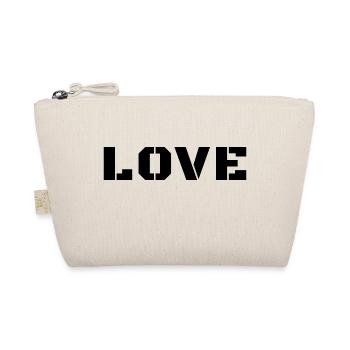 LOVE - Organic Pouch - nature - Front