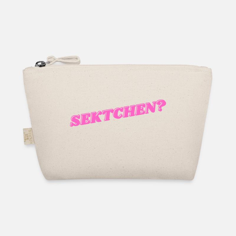 Sektchen? Ein Sekt geht immer. Bio-Täschchen