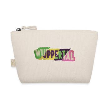 Wuppertal Deutschland Stadt Schrift Punk Retro - Bio-Täschchen - Natur - Vorne