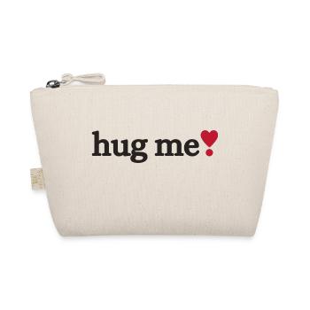 Hug me - Organic Pouch - nature - Front