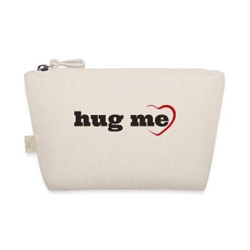 Hug me - Organic Pouch - nature - Front