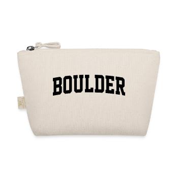 Retro Graphic Climbing Bouldering Rock Climber Mou - Bio-Täschchen - Natur - Vorne