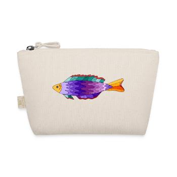 Fisch - Bio-Täschchen - Natur - Vorne
