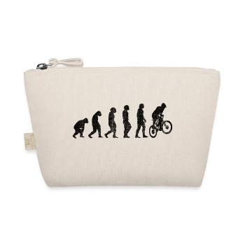 Bike Cycling Bike Tour Mountain Bike Cycling - Organic Pouch - nature - Front