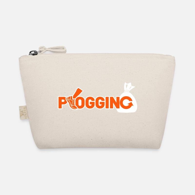 Plogging Logo Bio-Täschchen