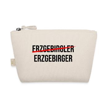 Ein Echter Erzgebirger - Bio-Täschchen - Natur - Vorne