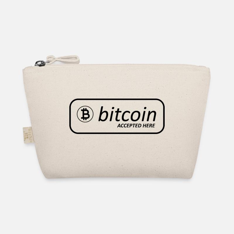 Bitcoin Trading Crypto Aktien - Bio-Täschchen - Natur