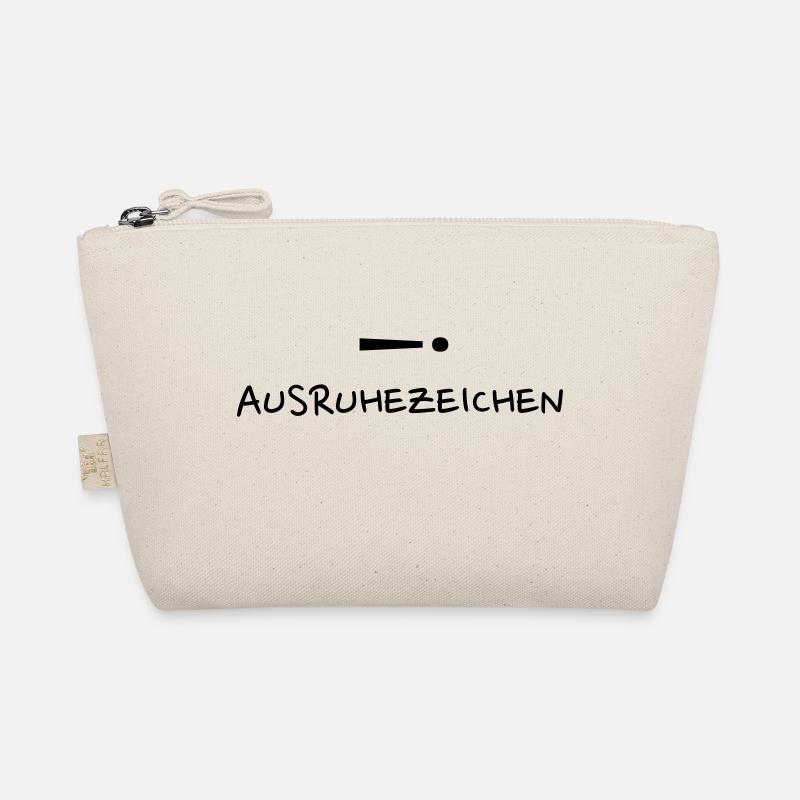 Ausruhezeichen _ . Bio-Täschchen
