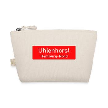 Hamburg - Ortsschild/Bezirksschild - Uhlenhorst - Bio-Täschchen - Natur - Vorne