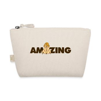 curvy amazing - Organic Pouch - nature - Front