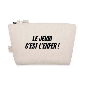 Le jeudi c'est l'enfer - Trousse biologique - nature - Devant