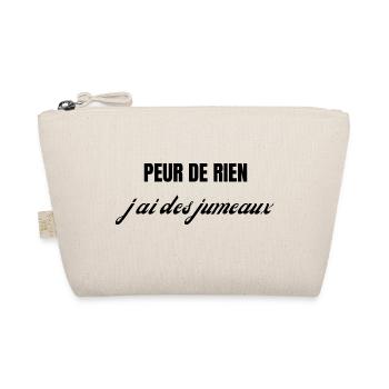 peur des rien j'ai des jumeaux - Trousse biologique - nature - Devant