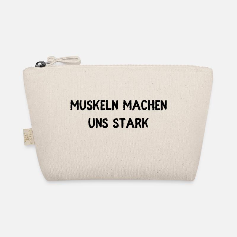 Muskeln machen Stark Bio-Täschchen