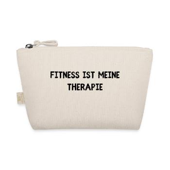 Fitness ist Therapie - Bio-Täschchen - Natur - Vorne