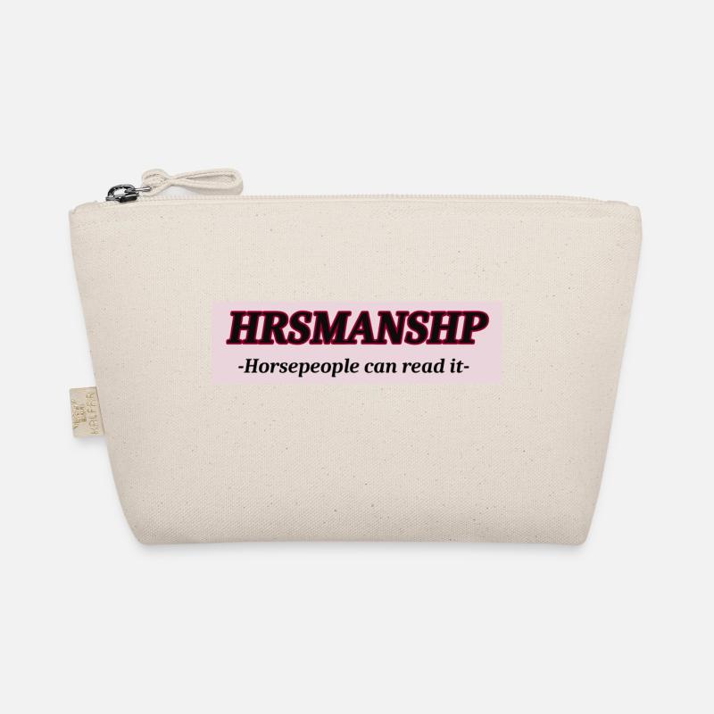 hrsmanshp /Horsemanship - Bio-Täschchen - Natur