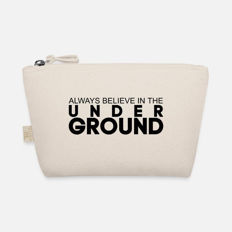 Techno glaubt immer an das Underground-Geschenk Bio-Täschchen