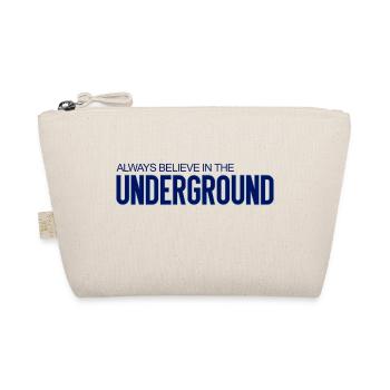 Techno glaubt immer an das Underground-Geschenk - Bio-Täschchen - Natur - Vorne