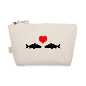 Fish Love - Organic Pouch - nature - Front
