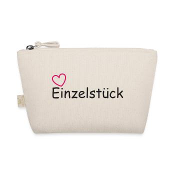 Einzelstück - Bio-Täschchen - Natur - Vorne