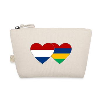 Cœur de drapeau de l’île Maurice en Hollande - Trousse biologique - nature - Devant