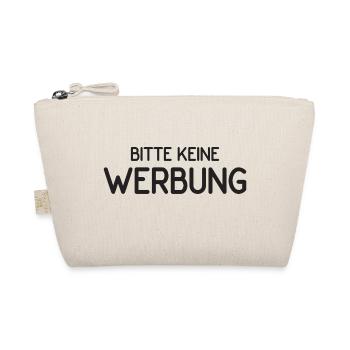 Bitte keine Werbung - Bio-Täschchen - Natur - Vorne