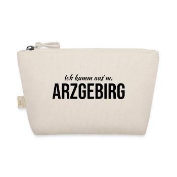 Ich Komme aus dem Erzgebirge - Bio-Täschchen - Natur - Vorne
