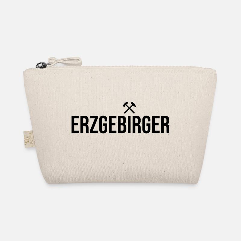 Erzgebirge Bergbau Symbol - Bio-Täschchen - Natur