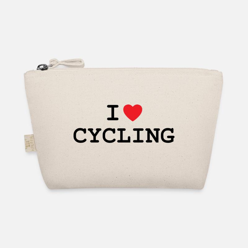 I love cycling! Organic Pouch