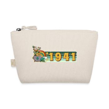 Les chanceux sont nés en 1941 tee St. Patrick’s - Trousse biologique - nature - Devant