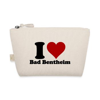 I Love Bad Bentheim - Bio-Täschchen - Natur - Vorne