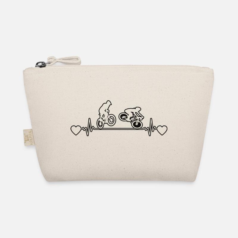 Bicycle Cycling Cyclists Cyclists Organic Pouch