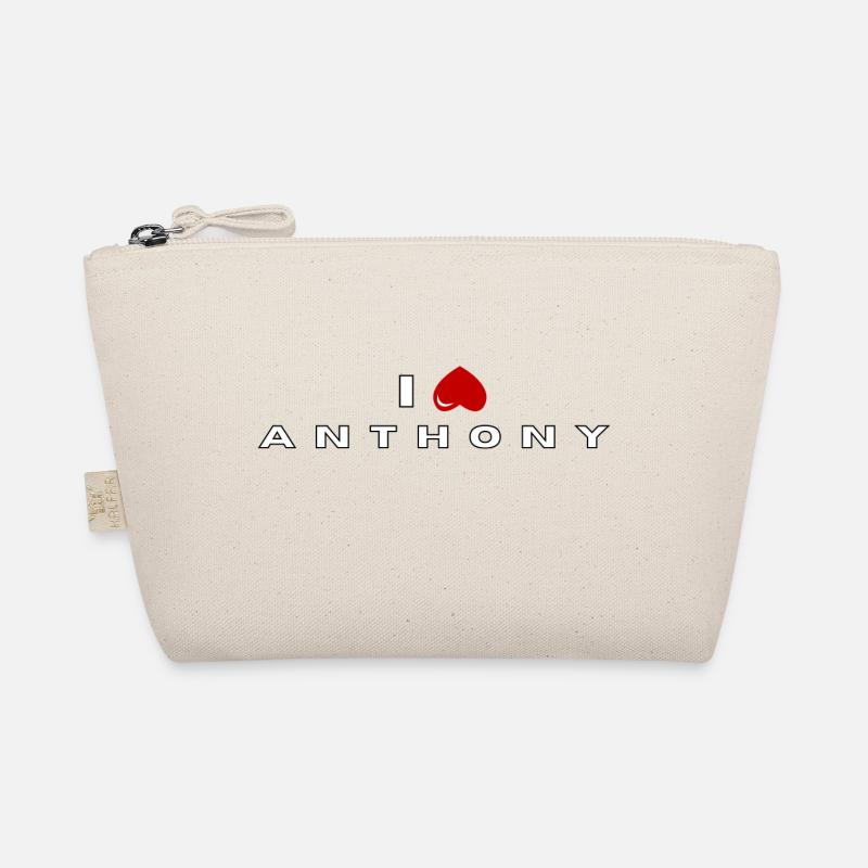I hate Anthony - Organic Pouch - nature
