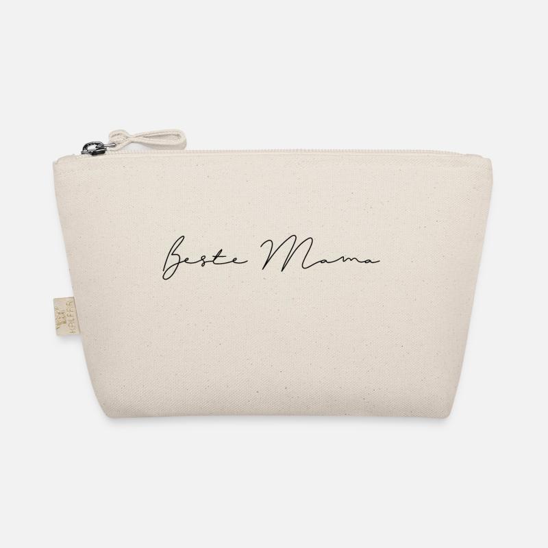 Beste Mama Handlettering Mutter Muttertag Bio-Täschchen