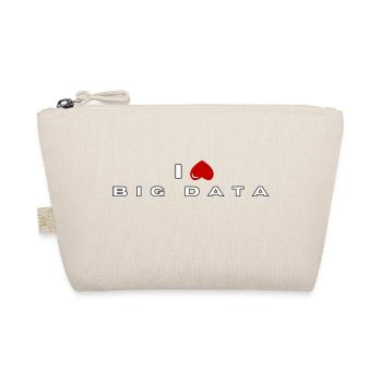 I hate Big data - Organic Pouch - nature - Front